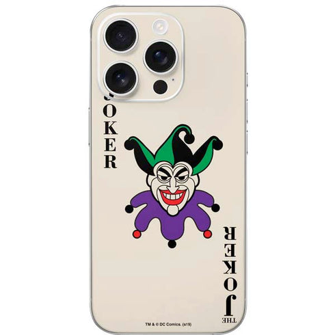 DC Comics The Joker Calling Card iPhone 16 Pro Skin